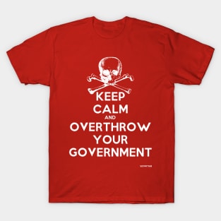 Keep Calm and Overthrow Your Government T-Shirt